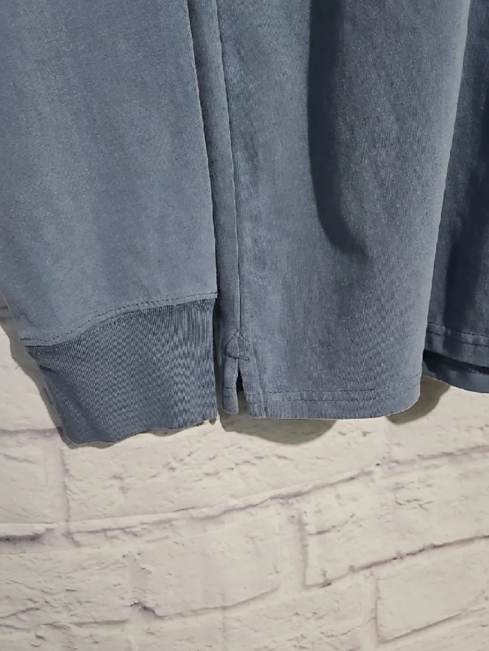 Goodfellow & Co Long-Sleeve Polo in Slate Blue